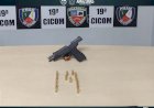 Polícia Militar prende um homem por porte ilegal de arma de fogo em flutuante