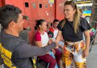 Delegada Emília Ferraz visita ao bairro Cidade de Deus