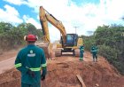 Governo do Amazonas executa obras de pavimentação da Rodovia AM-453, em Manacapuru