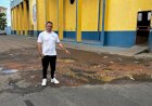 Vereador Rodrigo Guedes denuncia cratera e cobra recapeamento de vias no bairro Flores