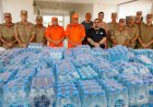 Amazonas pelo Rio Grande do Sul: Corpo de Bombeiros recebe doação de 6 mil litros de água