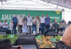 Deputado João Luiz participa com o governador Wilson Lima da entrega de 70 toneladas de alimentos do PAA a entidades sociais