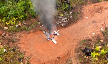 PF e FAB interceptam aeronave utilizada no transporte de drogas