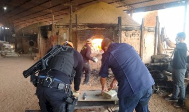 Cerca de 180 quilos de drogas apreendidas pela Base Arpão são incineradas em Coari