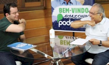 Amazonino e Wilker iniciam campanha com visitas a bairros