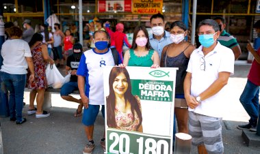 Delegada inicia campanha visitando comunidades de Manaus