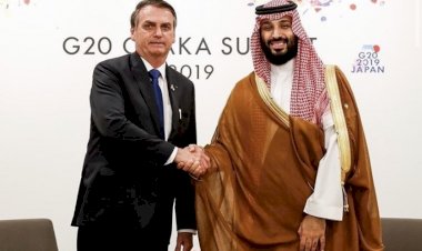 Bolsonaro prossegue negociações com príncipe herdeiro da Arábia Saudita