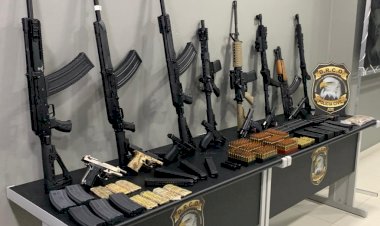 Policiais do DRCO apreendem mais de 20 armas na segunda fase da Operação Mamon