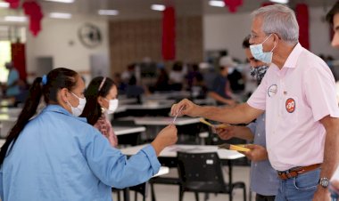 Romero visita fábricas e porto Chibatão em Manaus