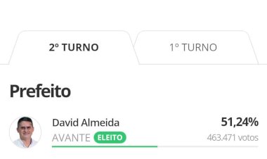 David Almeida é eleito prefeito de Manaus