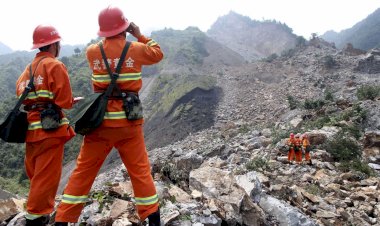 China: trabalhadores estão retidos em mina de ouro após explosão