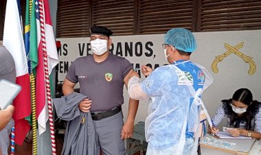 Benjamin Constant é o primeiro município do Amazonas a vacinar profissionais da área da segurança