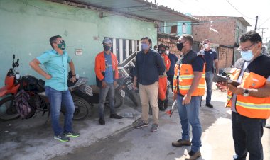 David Almeida vistoria ações do ‘Pacote de Obras de Inverno’ na zona Leste