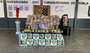 Polícia Militar detém dupla em posse de 127 tabletes de entorpecentes na zona oeste