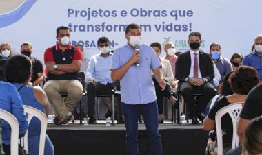 Governador Wilson Lima lança o Prosamin+, com investimentos de R$ 542 milhões em obras