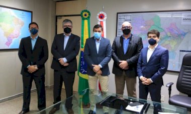 Em reunião com representantes da Vince Airports, Wilson Lima ressalta expectativa de criação de novas rotas áreas para o estado