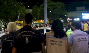 CIF encerra festa com 500 pessoas e autua estabelecimentos na véspera de feriado