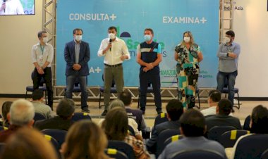 Governador Wilson Lima lança plano que amplia oferta de consultas e exames na rede estadual de saúde