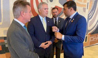 Presidente da Colômbia convida governador Wilson Lima para reunião em Letícia, na região de fronteira