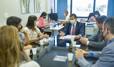 Deputado João Luiz reúne-se com representantes da TIM sobre cumprimento da Lei 5.377/2021 no Amazonas