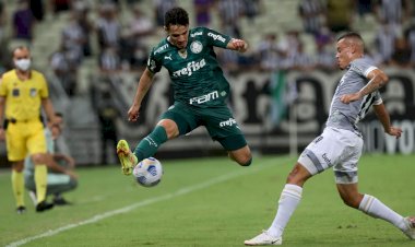 Palmeiras supera Ceará em jogo atrasado do Brasileiro