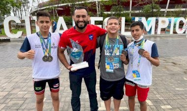 Jogos Escolares: equipe masculina de wrestling é campeã no quadro geral de medalhas, no Rio de Janeiro
