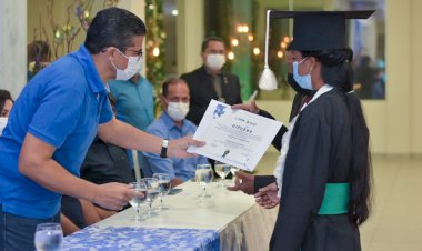 Deputado João Luiz participa da formatura do Cetam do curso técnico de enfermagem de indígenas em Humaitá
