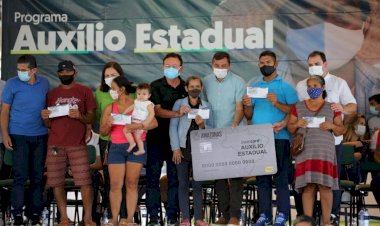 Com 3,7 mil famílias contempladas, Wilson Lima inicia entrega do Auxílio Estadual em Humaitá