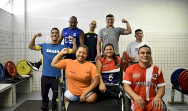 Paratletas do Amazonas participam do Campeonato Brasileiro de Halterofilismo e Arremesso de Peso