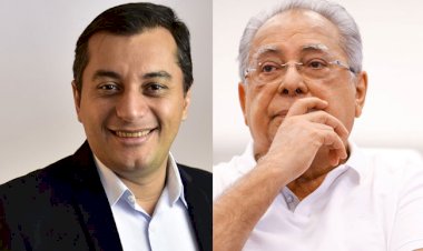 Wilson Lima e Amazonino Mendes estão empatados na disputa ao governo do Amazonas