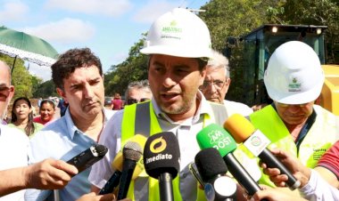 Governador Wilson Lima determina retomada das obras de recuperação da AM-010