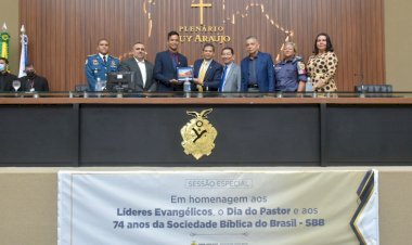 Aleam homenageia Dia do Pastor Evangélico e 74 anos da Sociedade Bíblica do Brasil