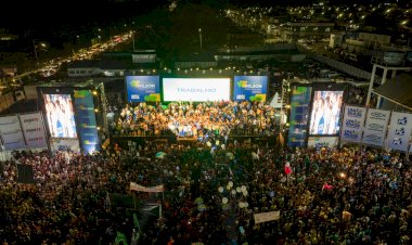 Em convenção com mais de 30 mil pessoas, Wilson Lima afirma que povo do Amazonas é seu maior aliado