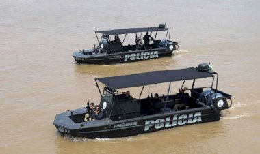 Duas novas embarcações reforçam frota de lanchas blindadas da polícia no Amazonas