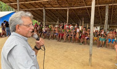 Pauderney é recebido com festa em comunidades indígenas e reforça apoio aos povos tradicionais