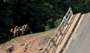 Governo do Amazonas orienta que população evite temporariamente trecho afetado por queda de ponte na BR-319