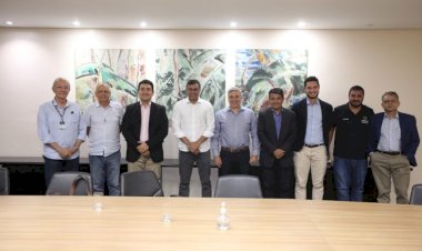 Wilson Lima recebe representantes da empresa Eneva e destaca avanços e perspectivas no mercado de Gás