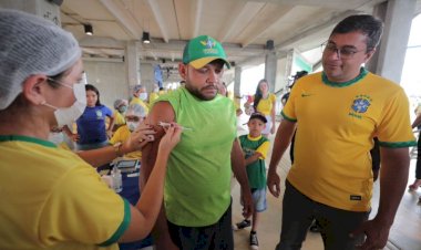 ‘Oportunidade para torcer e se imunizar’, diz Wilson Lima sobre transmissão do jogo do Brasil na Arena da Amazônia