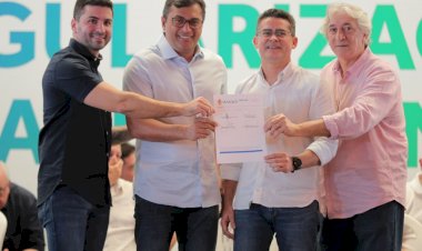 Governador Wilson Lima entrega o Habite-se de 9 mil unidades habitacionais do conjunto Nova Cidade