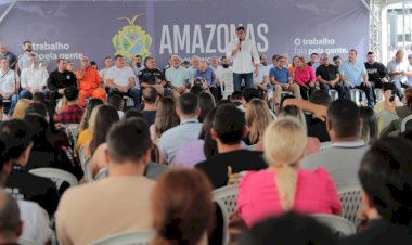 Wilson Lima entrega 68 novas viaturas e mais de 4 mil equipamentos aos profissionais da Segurança Pública
