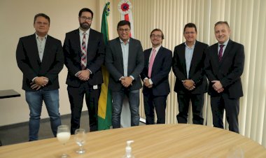 Wilson Lima recebe representantes do BID e debate modernização no Governo do Amazonas