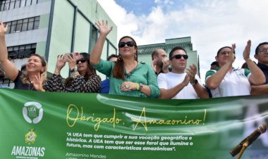 UEA demonstra gratidão a Amazonino Mendes