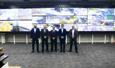 SSP-AM recebe novo Superintendente Regional da PF-AM na sede do Centro Integrado de Comando e Controle