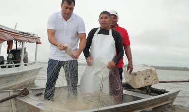 Na retomada da Pesca do Mapará, Wilson Lima destaca geração de renda e atuação dos pescadores para garantir a preservação da espécie