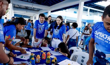 Caprichoso acolhe crianças com autismo durante o Dia do Azul Universal