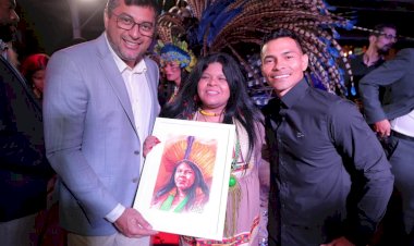 Parintinenses levam a arte e o folclore para o lançamento do 56º Festival Folclórico de Parintins, em Brasília