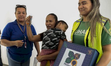 Governo do Amazonas dá suporte ao processo de mudança das 32 famílias das comunidades da Sharp e Manaus 2000 para o Parque Residencial Rodrigo Otávio