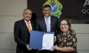 Governador Wilson Lima firma parceria com TJAM para avanço da regularização fundiária no estado