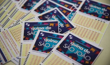Quina de São João: oito apostas ganham e vão dividir R$ 216,7 milhões