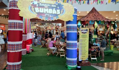 Arraial dos Bumbás entra na última semana de programação no Manauara Shopping